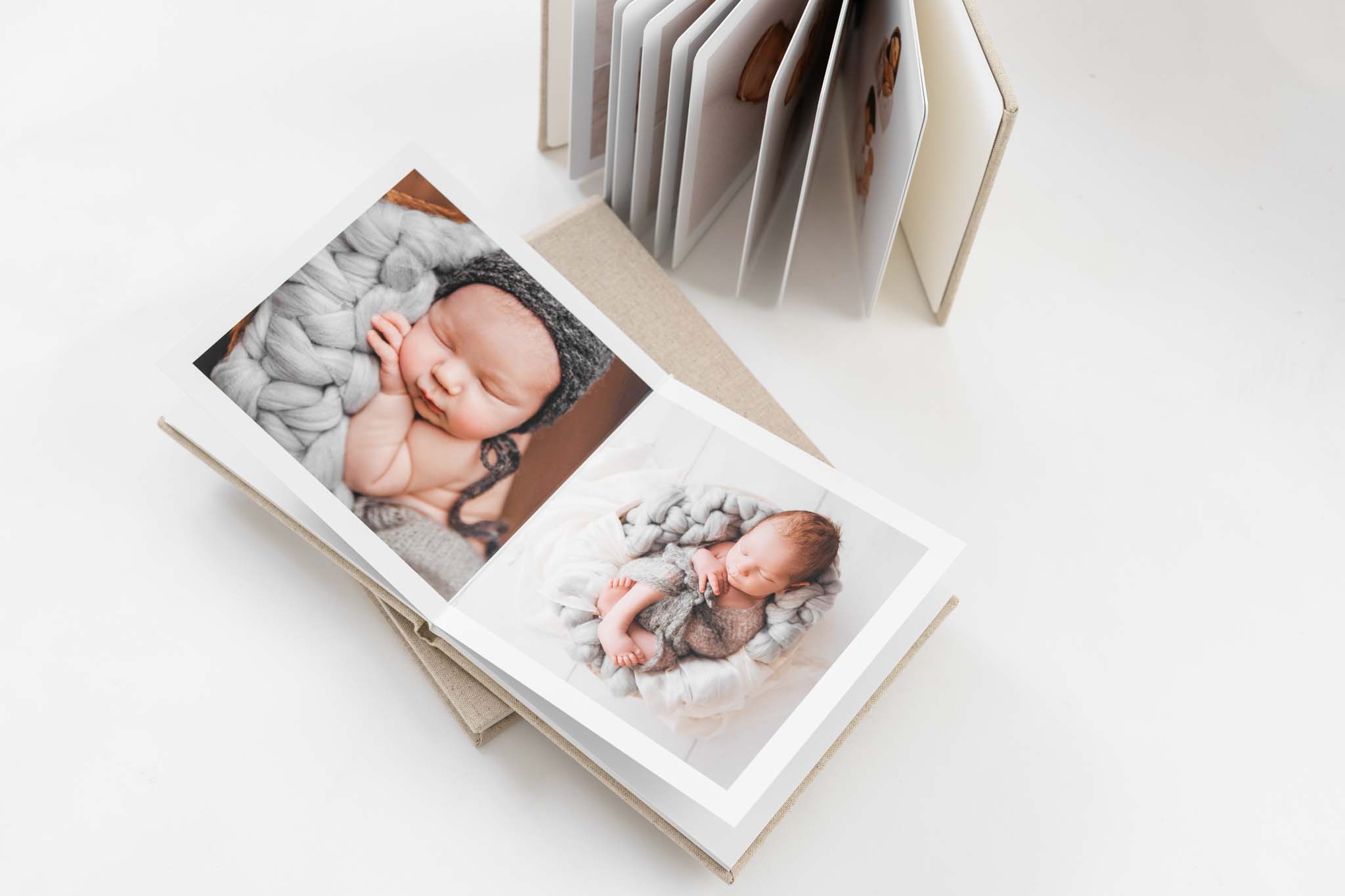 Produkte Kathrin Schierl Fotografie Produkte: Album mit Leinen Einband