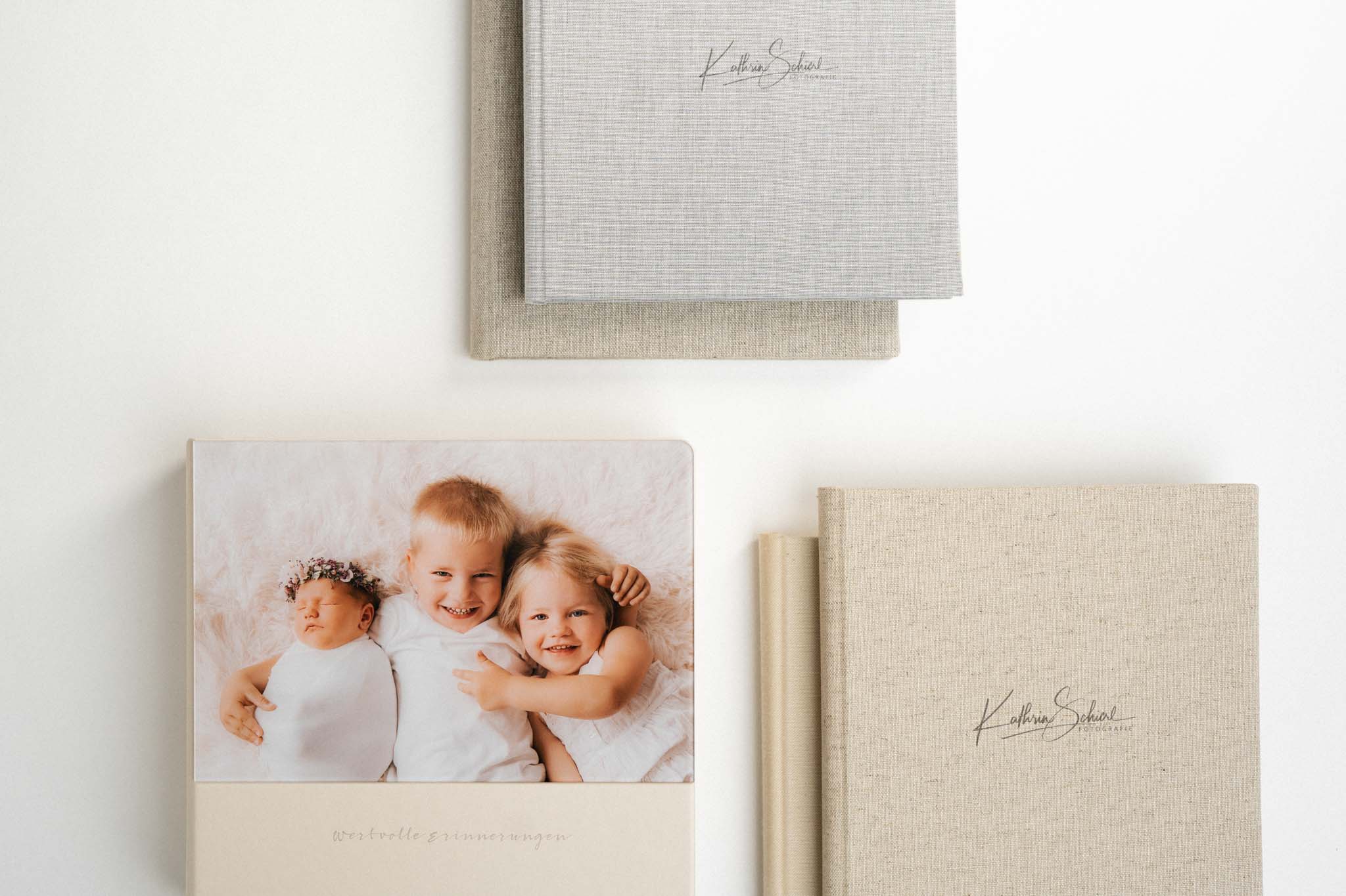 Produkte Kathrin Schierl Fotografie Produkte Album Leinen mit Foto unter Acrylplatte