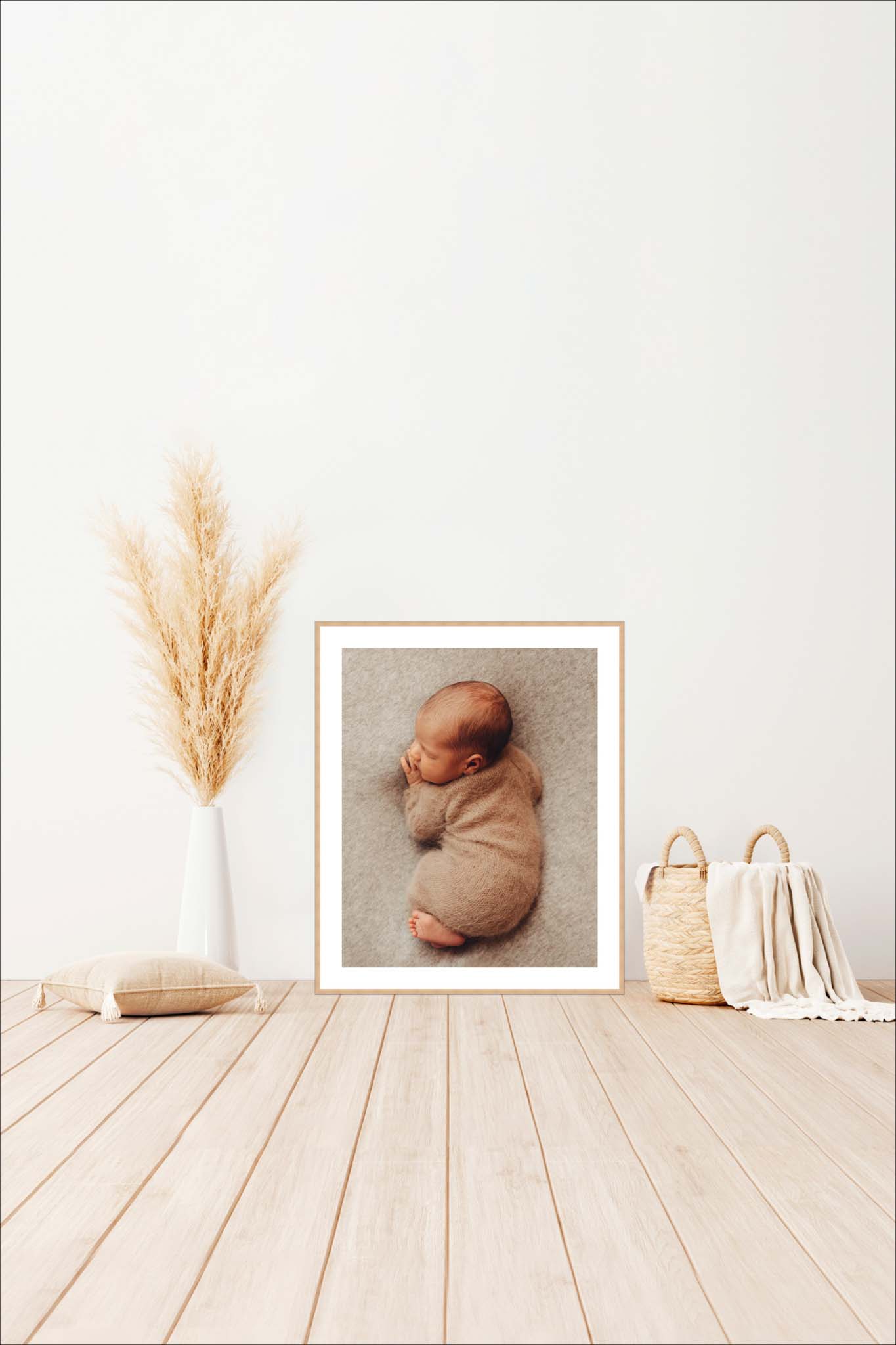 Wandbilder: Wandbild Babyfoto