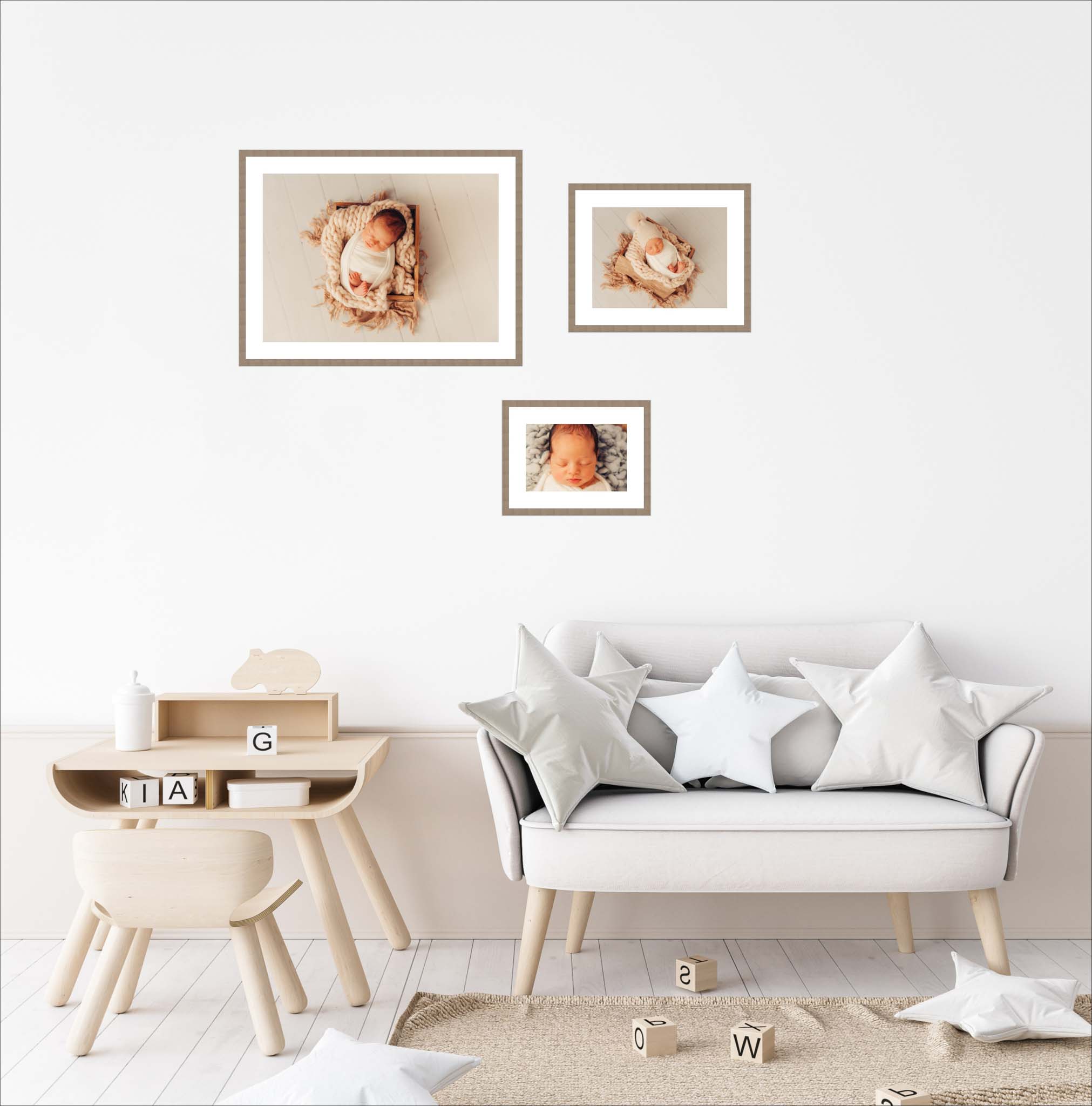 Babyfotograf München Babyfotograf München: Wandbilder Babyfotos