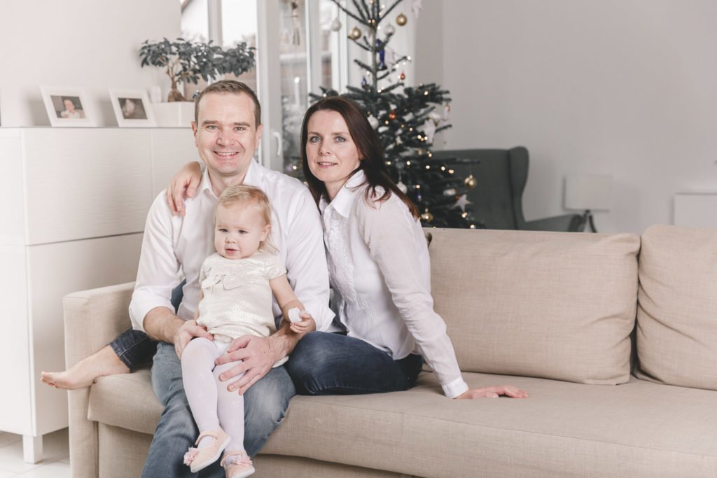 Familienfotos München: Shooting zu Weihnachten zuhause